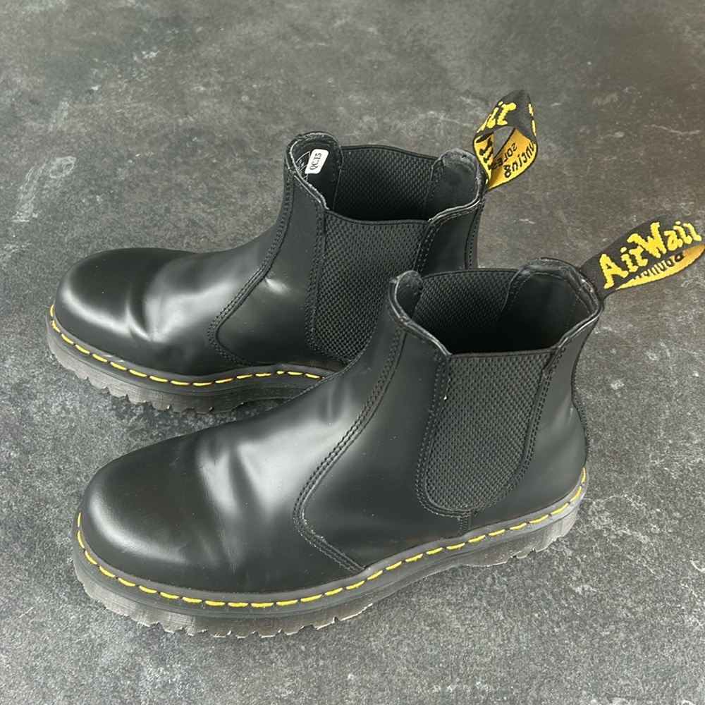 Dr. Martins Vegan Leather Pull-On Chelsea Boots